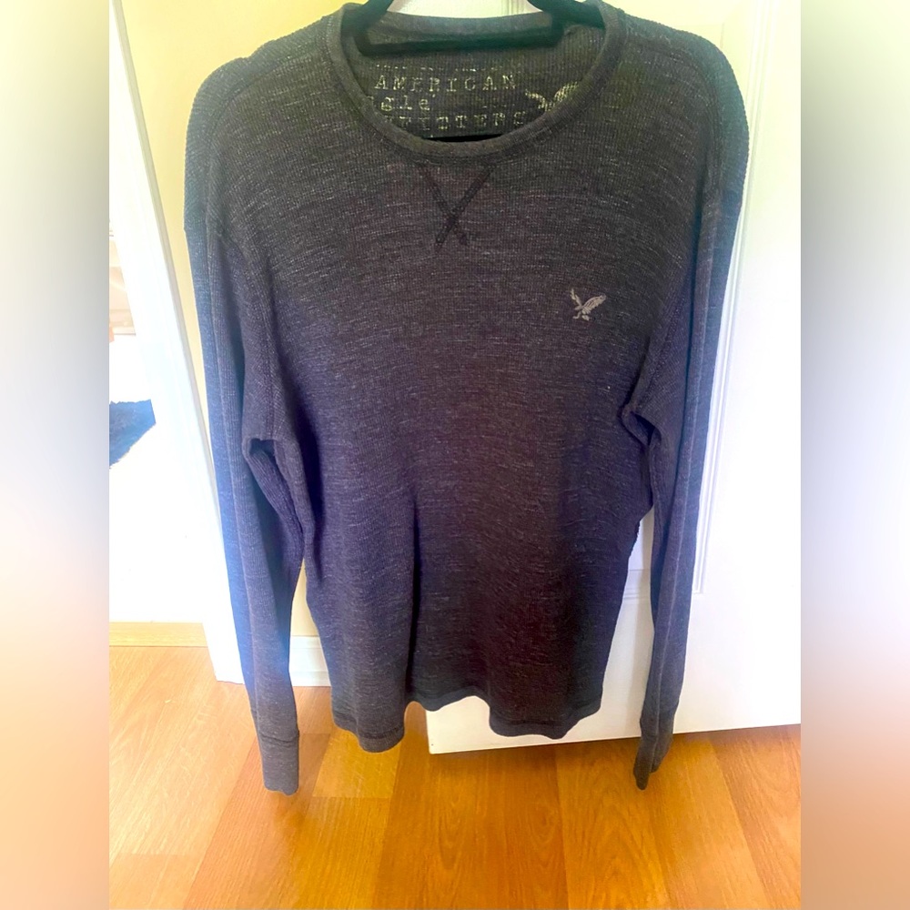 American Eagle Dark Gray Thermal
